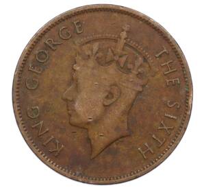 1 цент 1949 года Британский Гондурас — Фото №2