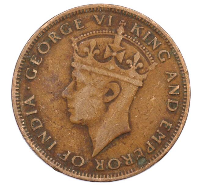 Монета 1 цент 1945 года Британский Гондурас (Артикул: M2-86002) — Фото №2