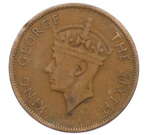 1 цент 1949 года Британский Гондурас — Фото №2