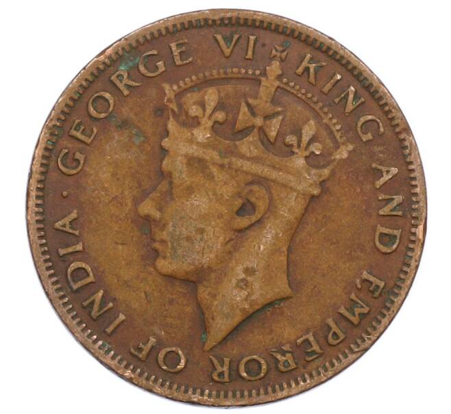 Монета 1 цент 1945 года Британский Гондурас (Артикул: M2-86004) — Фото №2