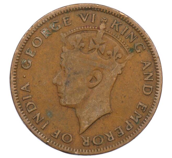 Монета 1 цент 1942 года Британский Гондурас (Артикул: M2-86005) — Фото №2