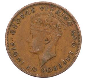 1 цент 1944 года Британский Гондурас — Фото №2