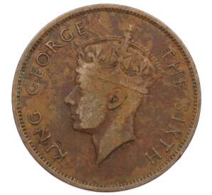 1 цент 1950 года Британский Гондурас — Фото №2