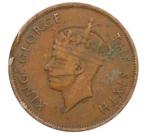 1 цент 1949 года Британский Гондурас — Фото №2