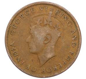 1 цент 1937 года Британский Гондурас — Фото №2