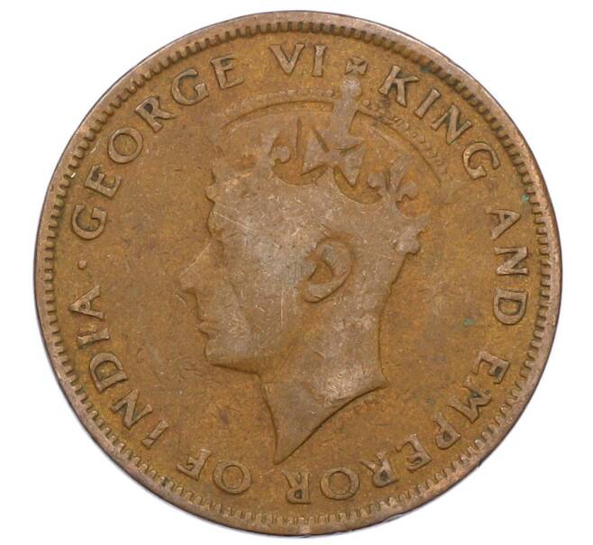 Монета 1 цент 1937 года Британский Гондурас (Артикул: M2-86020) — Фото №2