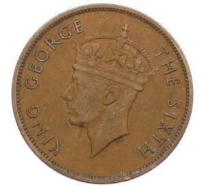 1 цент 1950 года Британский Гондурас — Фото №2