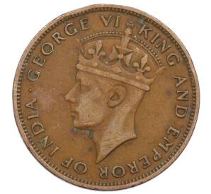 1 цент 1947 года Британский Гондурас — Фото №2