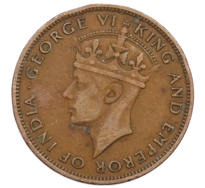 Монета 1 цент 1947 года Британский Гондурас (Артикул: M2-86027) — Фото №2