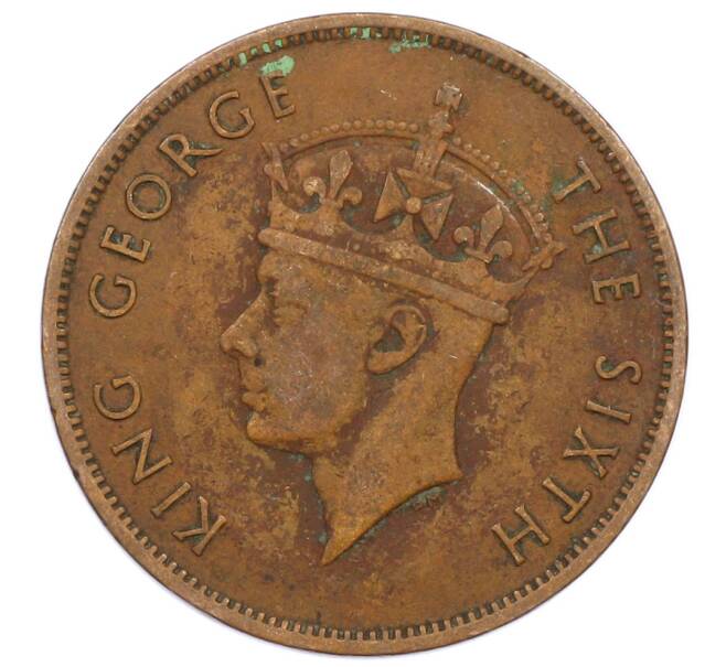 Монета 1 цент 1951 года Британский Гондурас (Артикул: M2-86029) — Фото №2