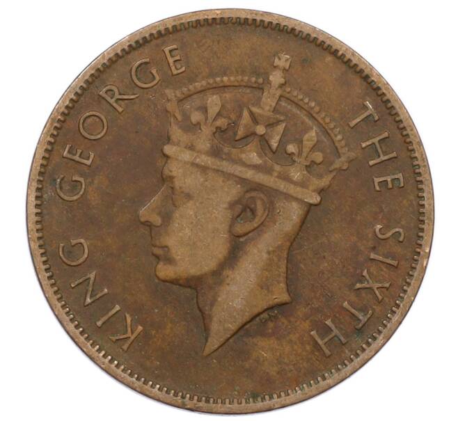 Монета 1 цент 1950 года Британский Гондурас (Артикул: M2-86030) — Фото №2