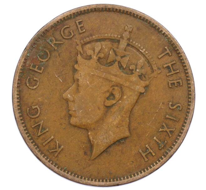 Монета 1 цент 1951 года Британский Гондурас (Артикул: M2-86032) — Фото №2