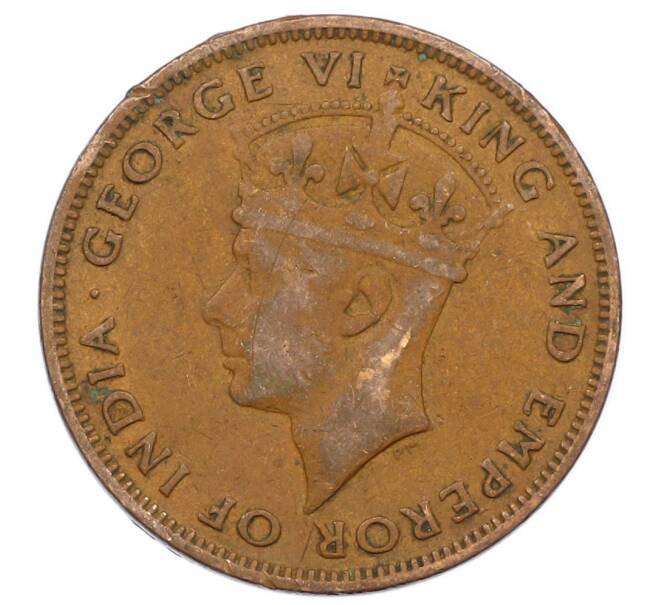 Монета 1 цент 1945 года Британский Гондурас (Артикул: M2-86033) — Фото №2