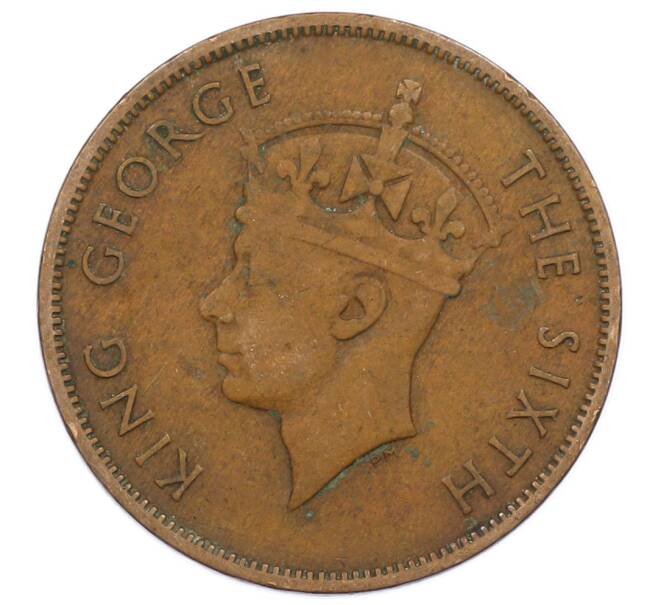 Монета 1 цент 1950 года Британский Гондурас (Артикул: M2-86034) — Фото №2