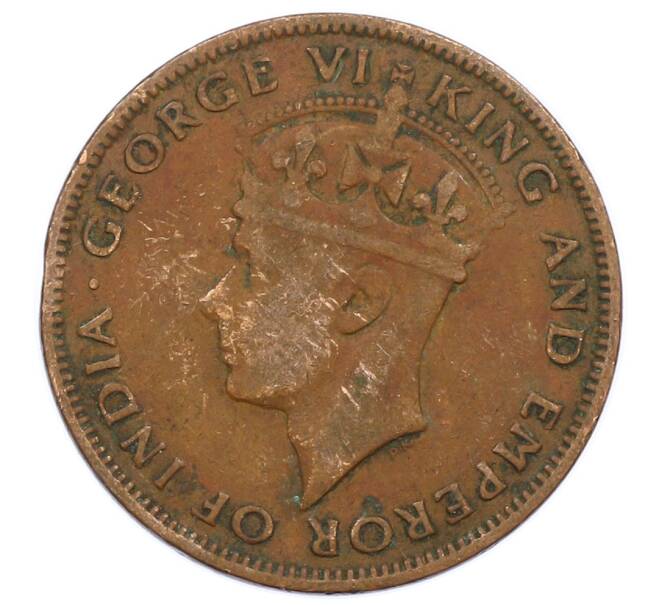 Монета 1 цент 1944 года Британский Гондурас (Артикул: M2-86036) — Фото №2