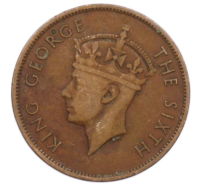 Монета 1 цент 1949 года Британский Гондурас (Артикул: M2-86037) — Фото №2