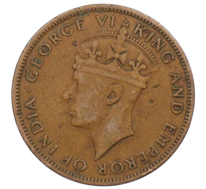 Монета 1 цент 1947 года Британский Гондурас (Артикул: M2-86038) — Фото №2