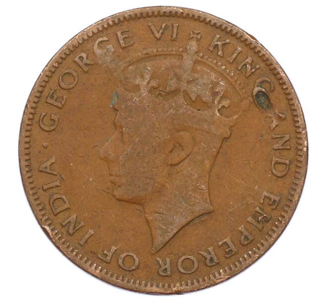 Монета 1 цент 1944 года Британский Гондурас (Артикул: M2-86043) — Фото №2