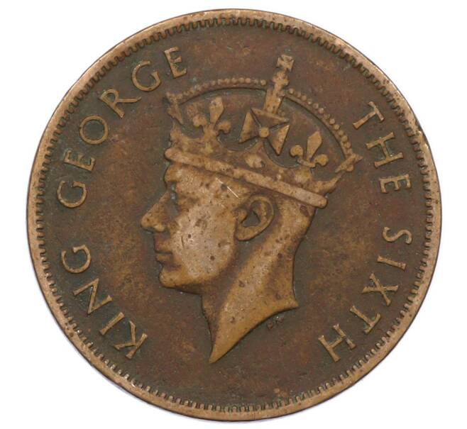 Монета 1 цент 1949 года Британский Гондурас (Артикул: M2-86045) — Фото №2