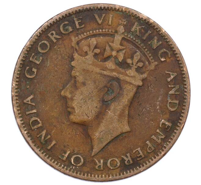 Монета 1 цент 1944 года Британский Гондурас (Артикул: M2-86046) — Фото №2