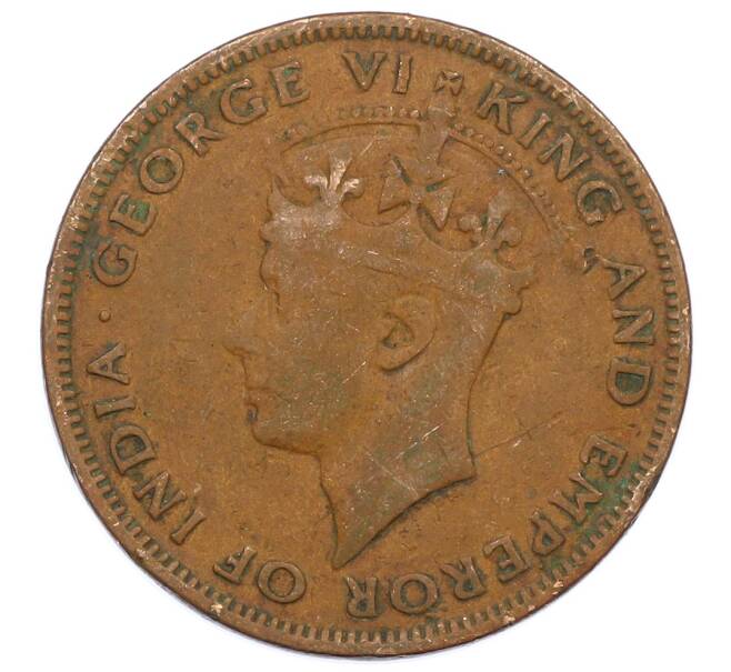 Монета 1 цент 1945 года Британский Гондурас (Артикул: M2-86048) — Фото №2