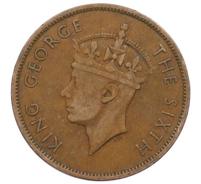 Монета 1 цент 1951 года Британский Гондурас (Артикул: M2-86049) — Фото №2