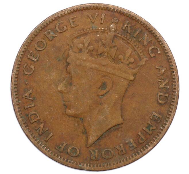 Монета 1 цент 1944 года Британский Гондурас (Артикул: M2-86055) — Фото №2