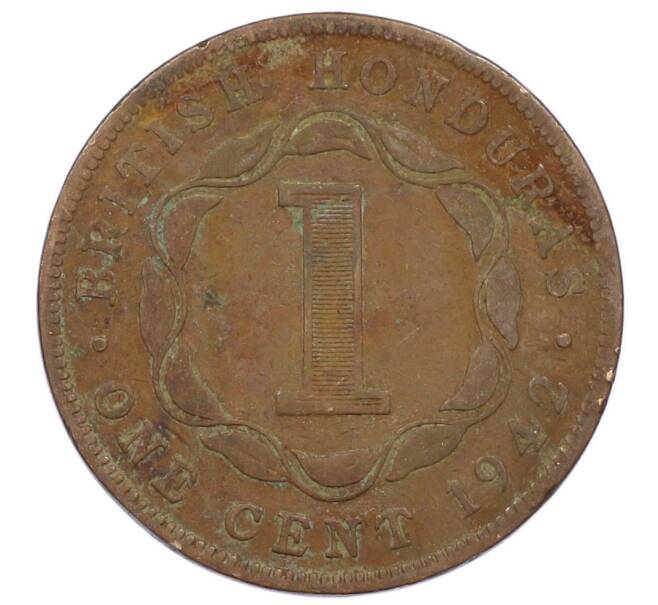 Монета 1 цент 1942 года Британский Гондурас (Артикул: M2-86068) — Фото №1