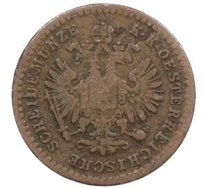 5/10 крейцера 1858 года А Австрия — Фото №2