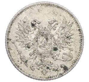 25 пенни 1917 года Русская Финляндия — Орел без корон (Временное правительство) — Фото №2