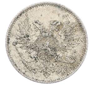 25 пенни 1917 года Русская Финляндия — Орел без корон (Временное правительство) — Фото №2