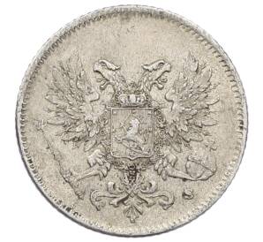 25 пенни 1917 года Русская Финляндия — Орел без корон (Временное правительство) — Фото №2