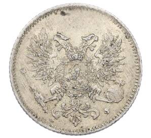 25 пенни 1917 года Русская Финляндия — Орел без корон (Временное правительство) — Фото №2