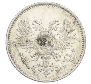 25 пенни 1917 года Русская Финляндия — Орел без корон (Временное правительство) — Фото №2