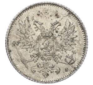 25 пенни 1917 года Русская Финляндия — Орел без корон (Временное правительство) — Фото №2