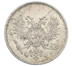 25 пенни 1917 года Русская Финляндия — Орел без корон (Временное правительство) — Фото №2