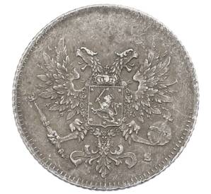 25 пенни 1917 года Русская Финляндия — Орел без корон (Временное правительство) — Фото №2