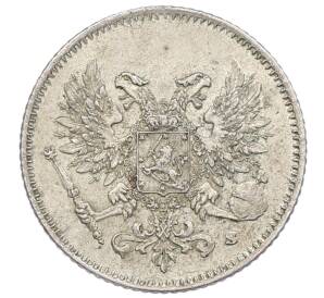 25 пенни 1917 года Русская Финляндия — Орел без корон (Временное правительство) — Фото №2