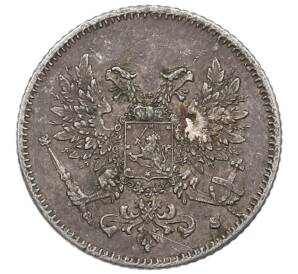 25 пенни 1917 года Русская Финляндия — Орел без корон (Временное правительство) — Фото №2