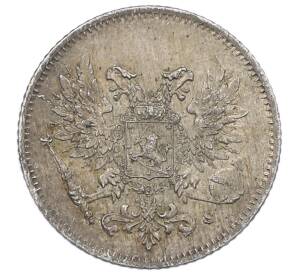 25 пенни 1917 года Русская Финляндия — Орел без корон (Временное правительство) — Фото №2