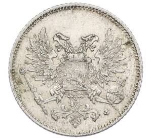 25 пенни 1917 года Русская Финляндия — Орел без корон (Временное правительство) — Фото №2