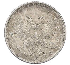 25 пенни 1917 года Русская Финляндия — Орел без корон (Временное правительство) — Фото №2