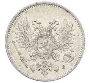 25 пенни 1917 года Русская Финляндия — Орел без корон (Временное правительство) — Фото №2