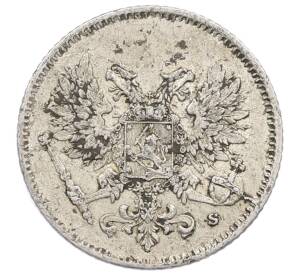 25 пенни 1917 года Русская Финляндия — Орел без корон (Временное правительство) — Фото №2