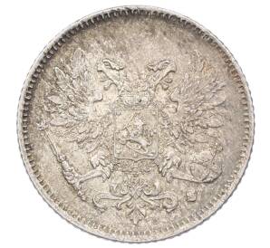 25 пенни 1917 года Русская Финляндия — Орел без корон (Временное правительство) — Фото №2