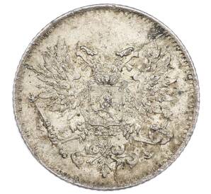 25 пенни 1917 года Русская Финляндия — Орел без корон (Временное правительство) — Фото №2