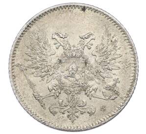 25 пенни 1917 года Русская Финляндия — Орел без корон (Временное правительство) — Фото №2