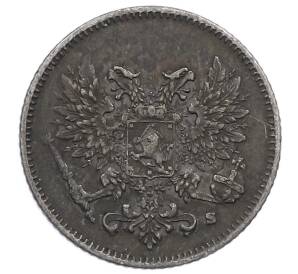 25 пенни 1917 года Русская Финляндия — Орел без корон (Временное правительство) — Фото №2