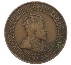 1 цент 1910 года Канада