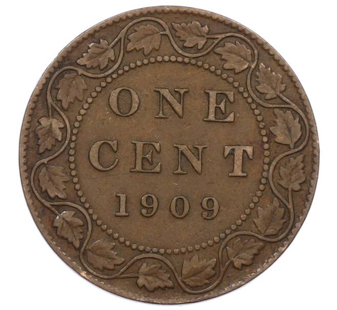 Монета 1 цент 1909 года Канада (Артикул: M2-86161) — Фото №1